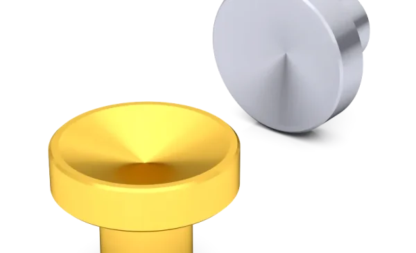 凹面接触插件接触焊盘