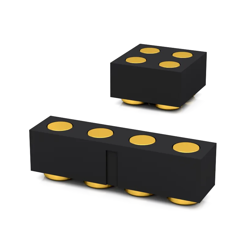 直立接触表贴母座连接器