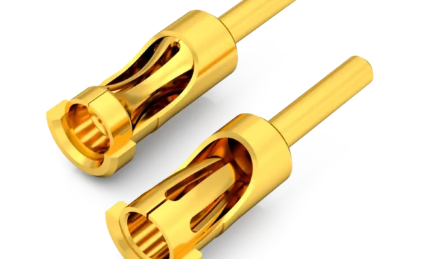 带插脚电源插座连接器