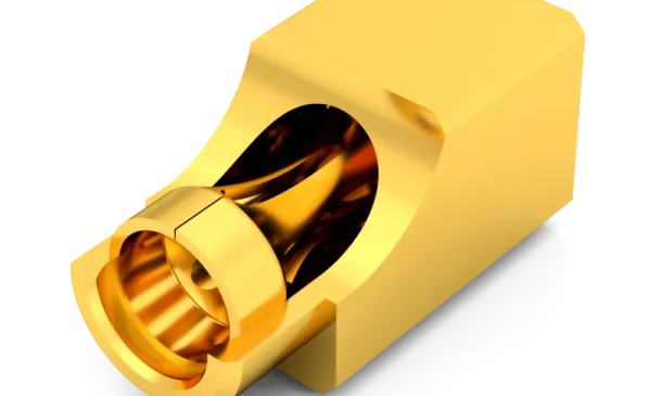 侧接触表面贴装电源插座连接器